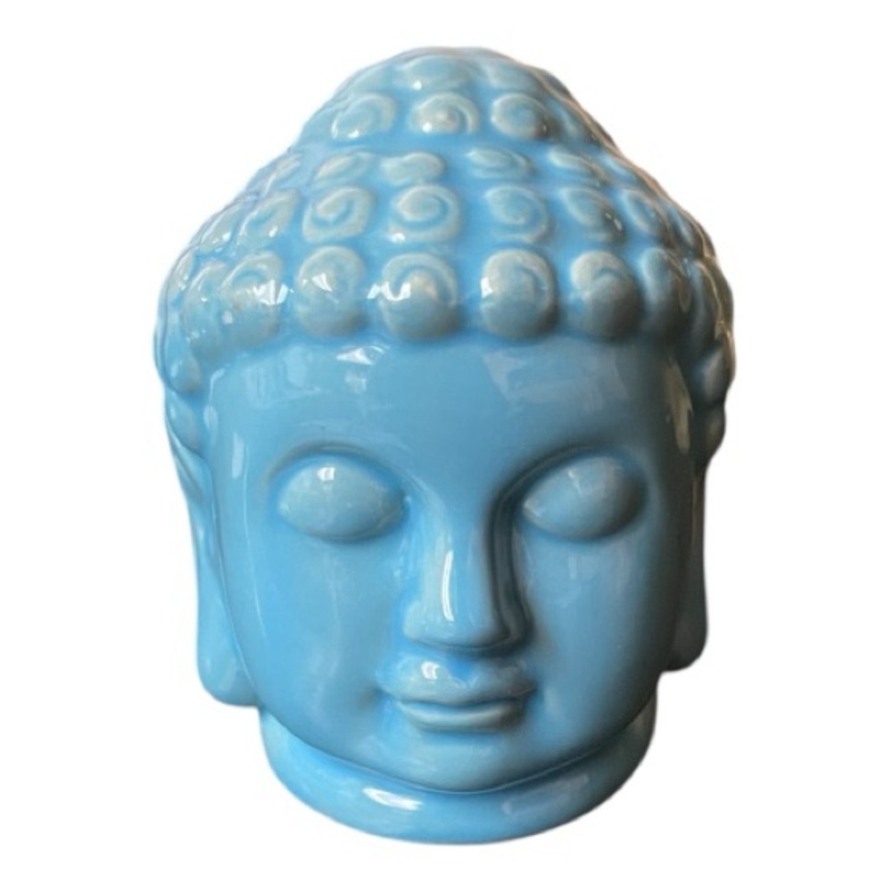 Ceramic-glazed Vintage Buddha Head
